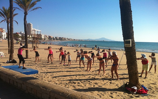 Actividades en las playas de Peñiscola