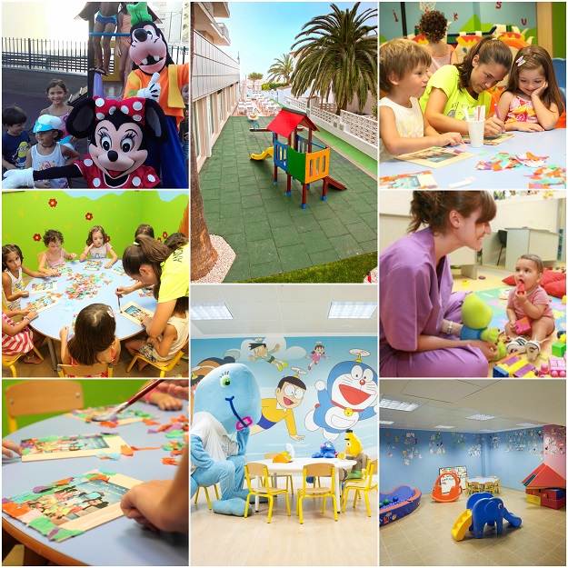 Hoteles familiares con Miniclub infantil