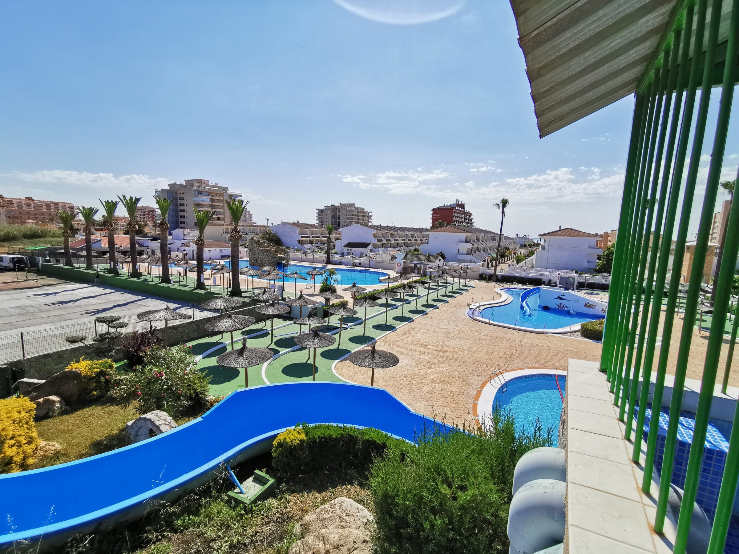 Parque acuático del Aparthotel & Spa Acualandia Peñíscola