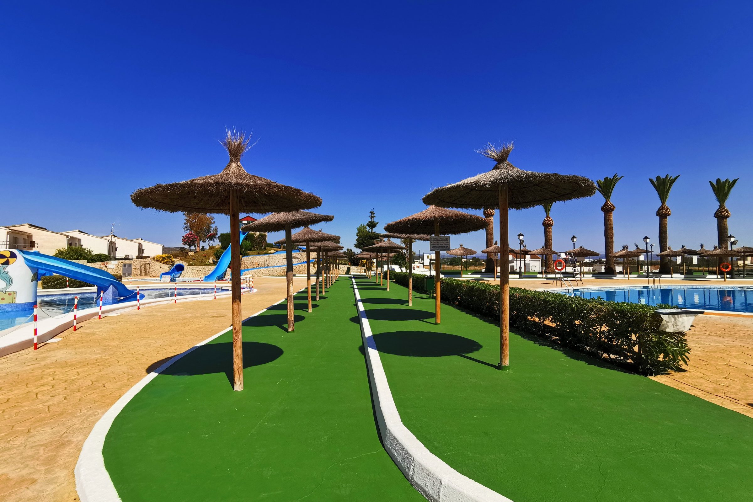 Parque acuático del Aparthotel & Spa Acualandia Peñíscola
