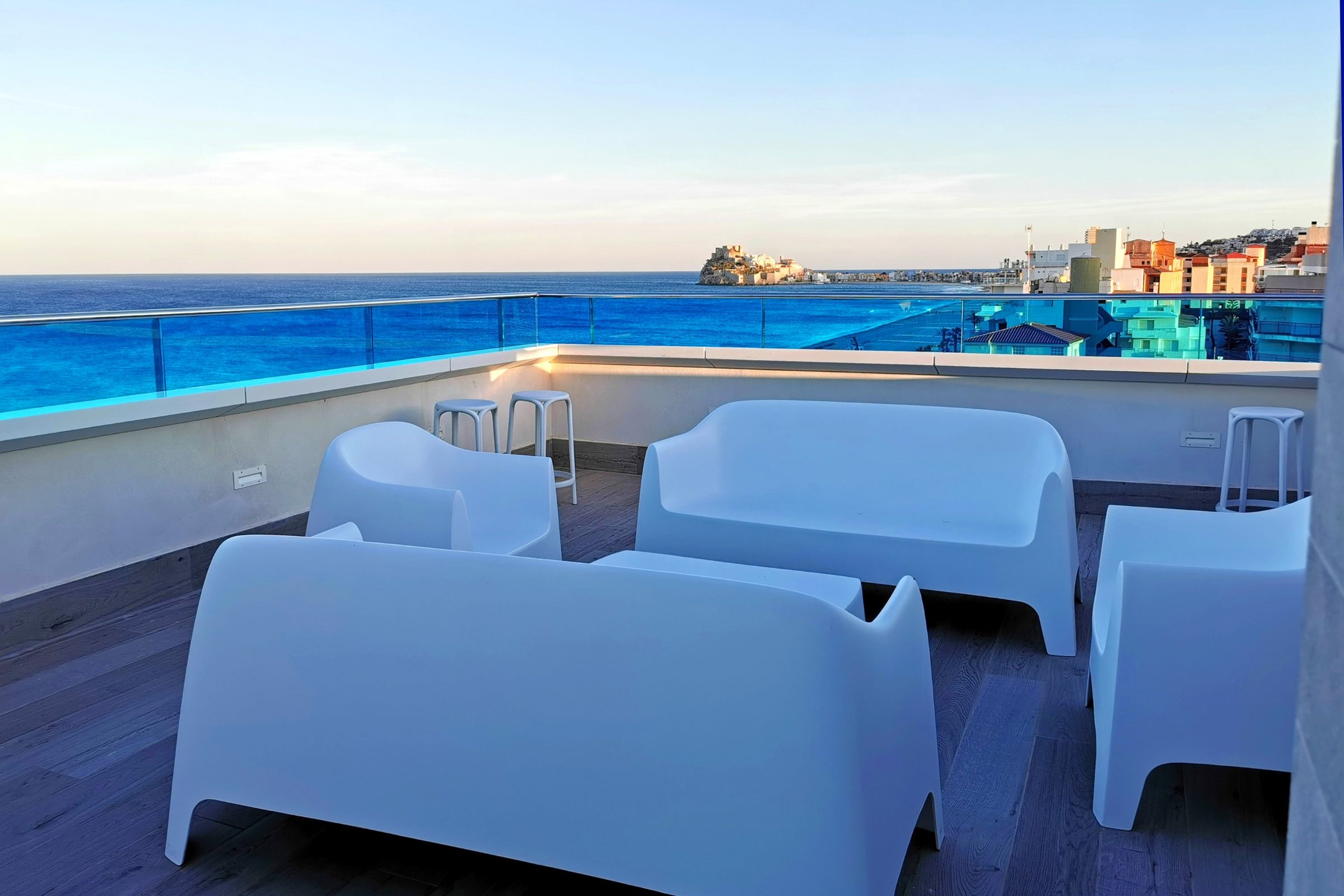 Rooftop del Hotel Aparthotel & Spa Acuazul Peñíscola