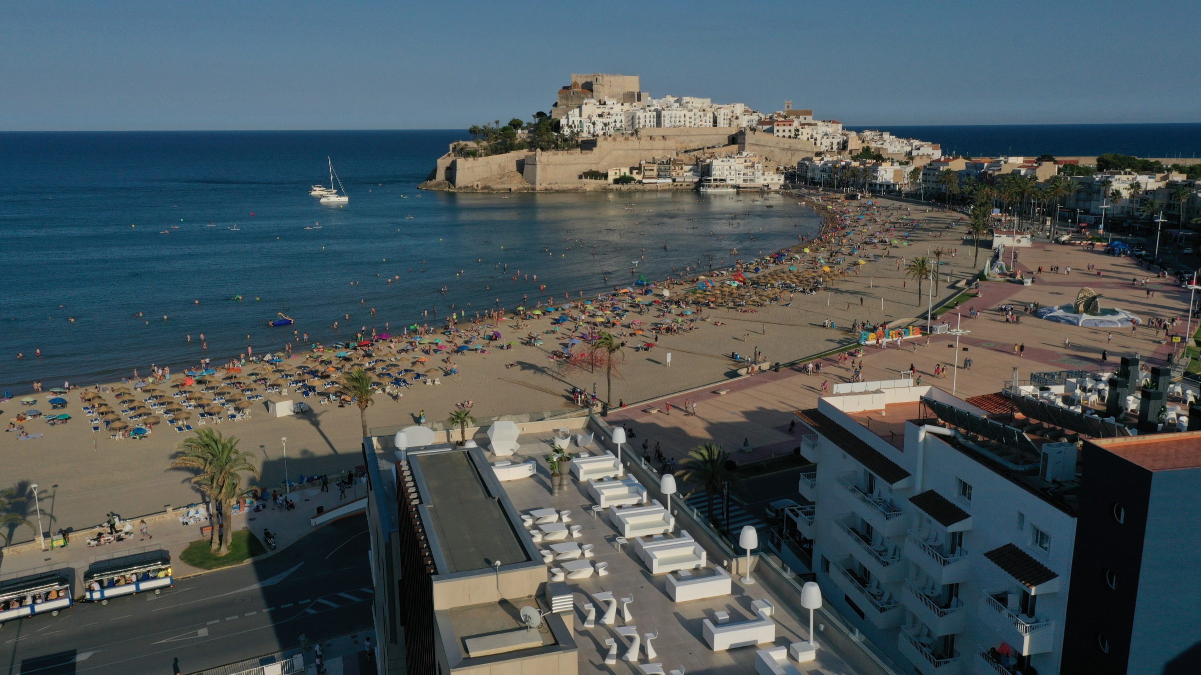 Vista aérea del Hotel & Spa Castillo de Peñíscola